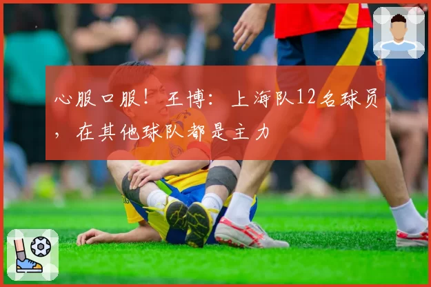 心服口服！王博：上海队12名球员，在其他球队都是主力